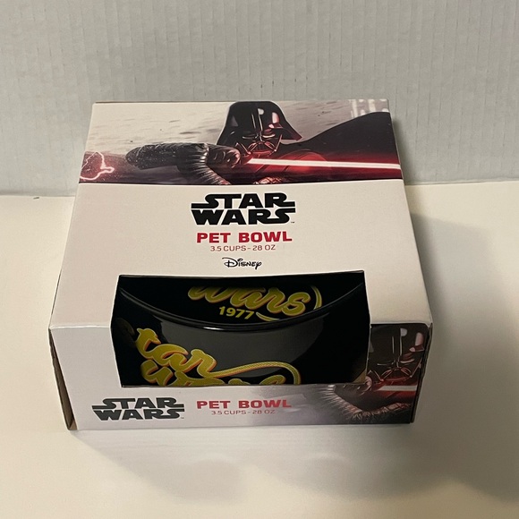 Fetch for Pets Star Wars 1977 Logo Dog Bowl, 3.5 Cups new - Picture 5 of 5